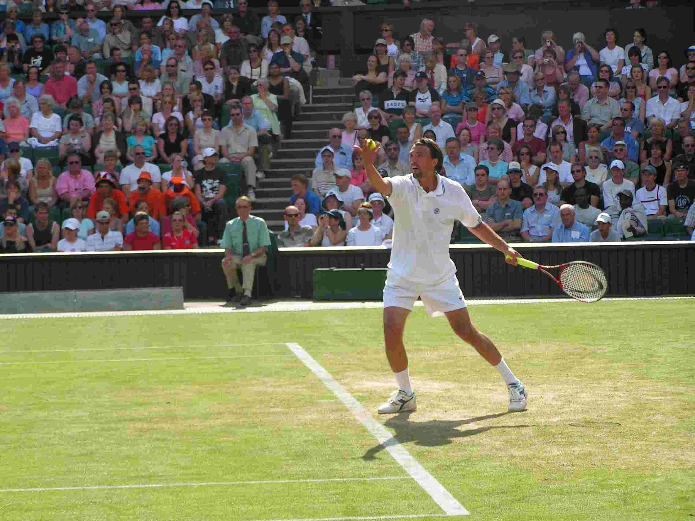 Goran Ivanisevic Winning Wimbledon in 2001