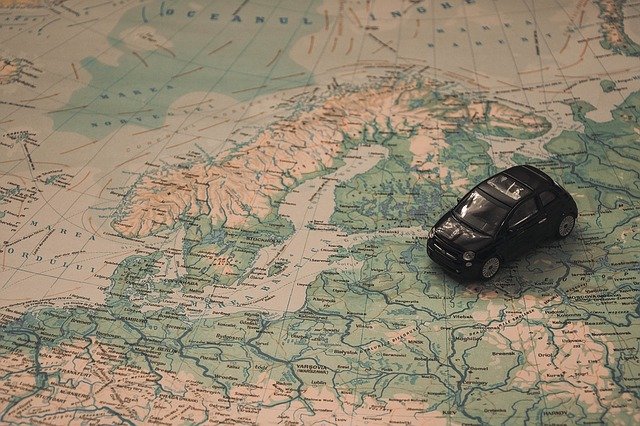 Путешествие по Европе на машине