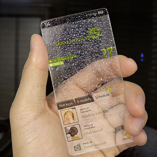 smartphone futuriste