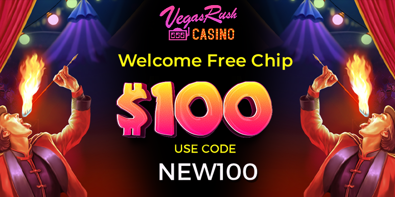 VegasRush Casino Banner